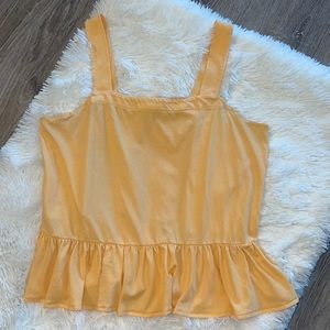 LOFT Peplum Top - XLarge